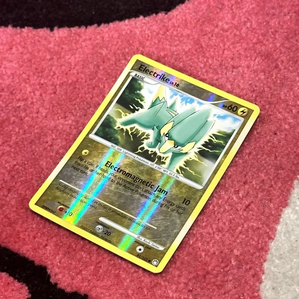 Electrike #81 – Pokémon Mysterious Treasures – As Pictured